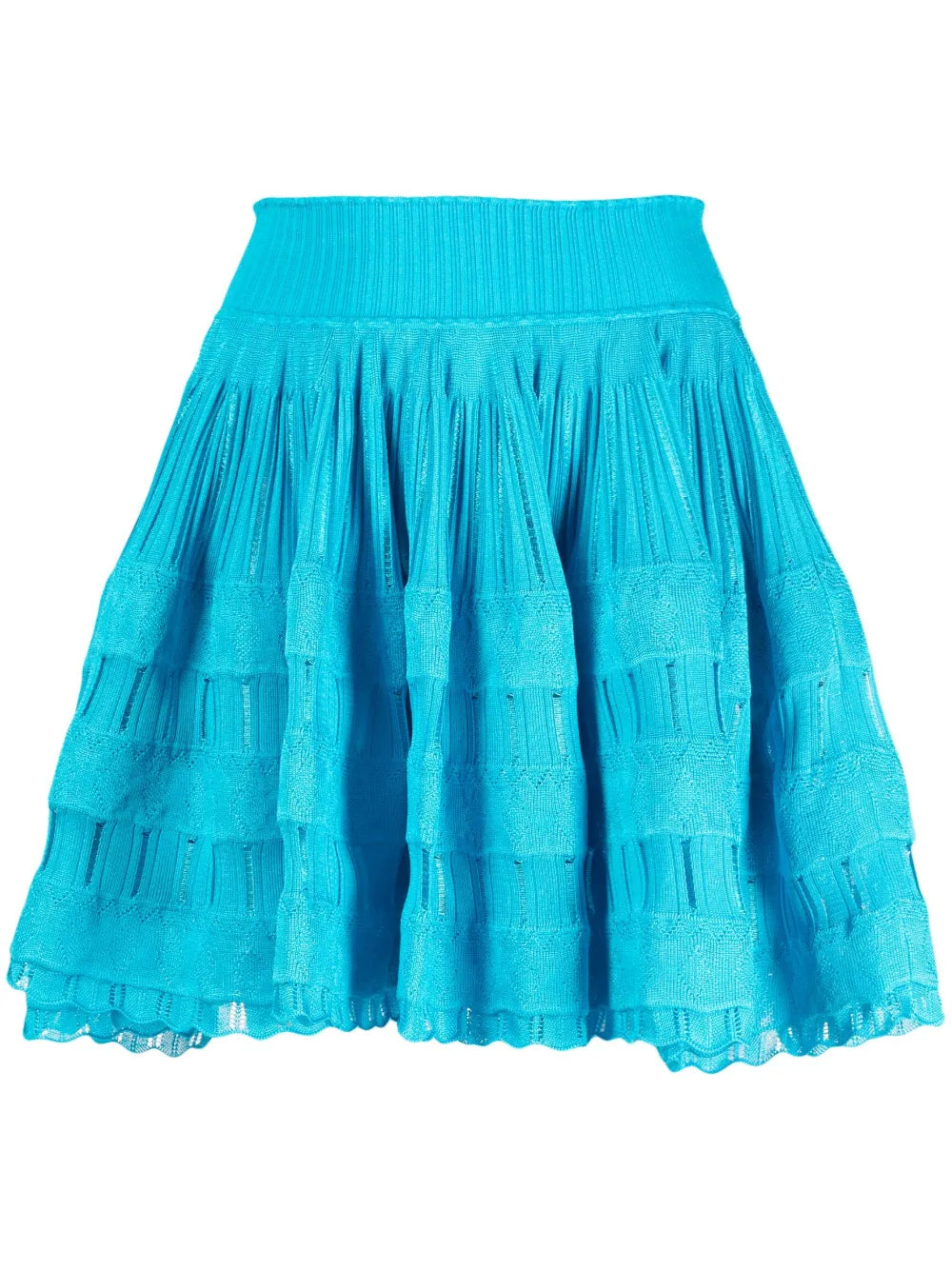 High-Waisted Pleated Skirt