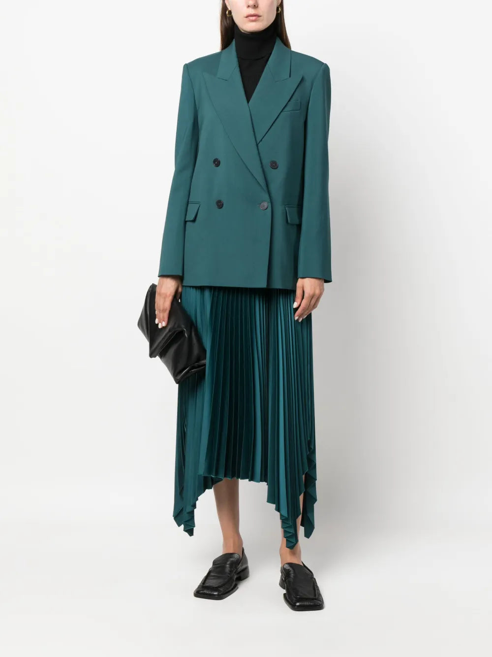Ade Pleated Midi Skirt