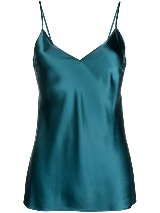 Clea Satin Silk Top