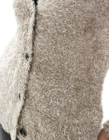Metallic Cardigan