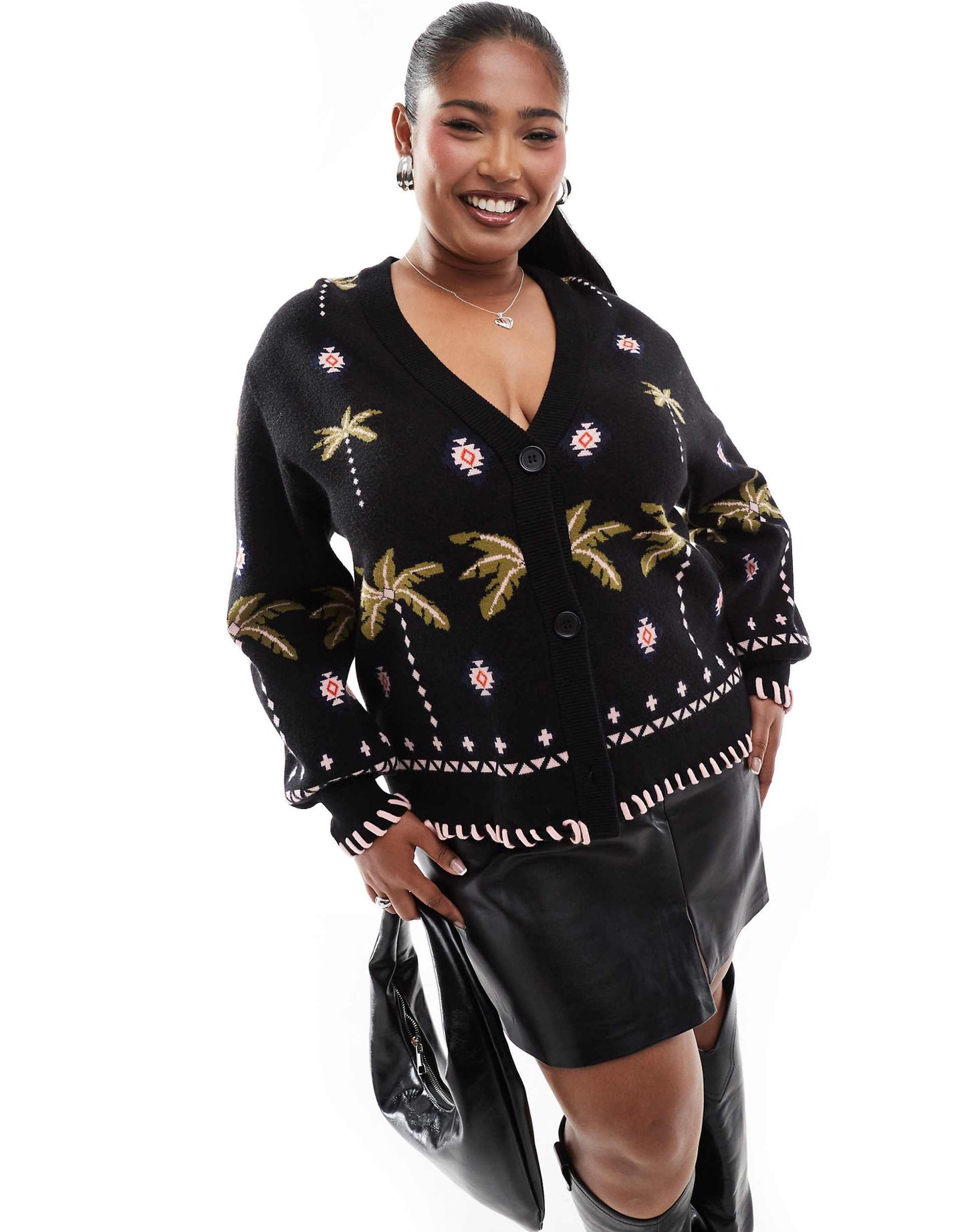 Plus Havana Cardigan