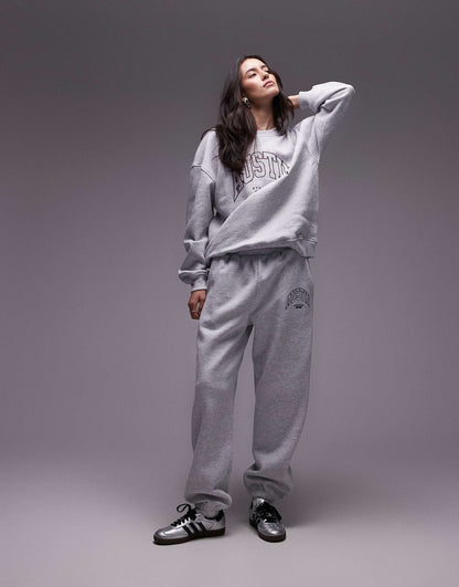 Co Ord Graphic Austin Cuffed Jogger
