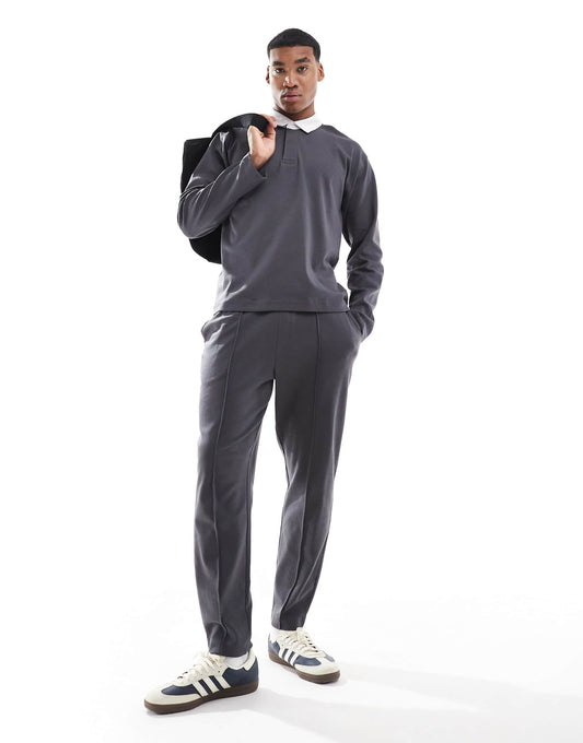 Pintuck Jersey Trouser Co-Ord