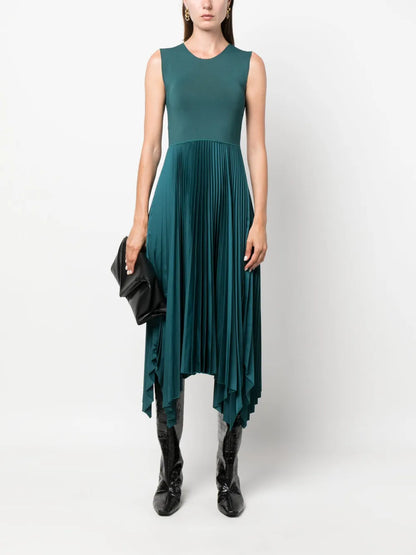 Dera Pleated Midi Dress