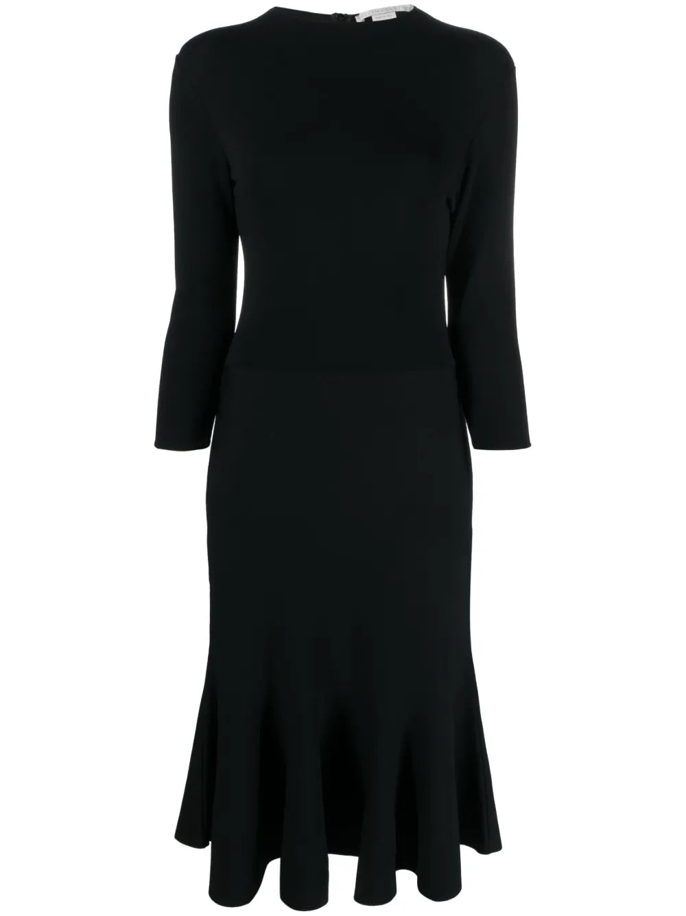 Knitted Midi Flared Dress