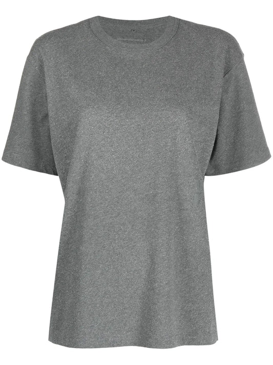 Glitter-Effect Jersey T-Shirt