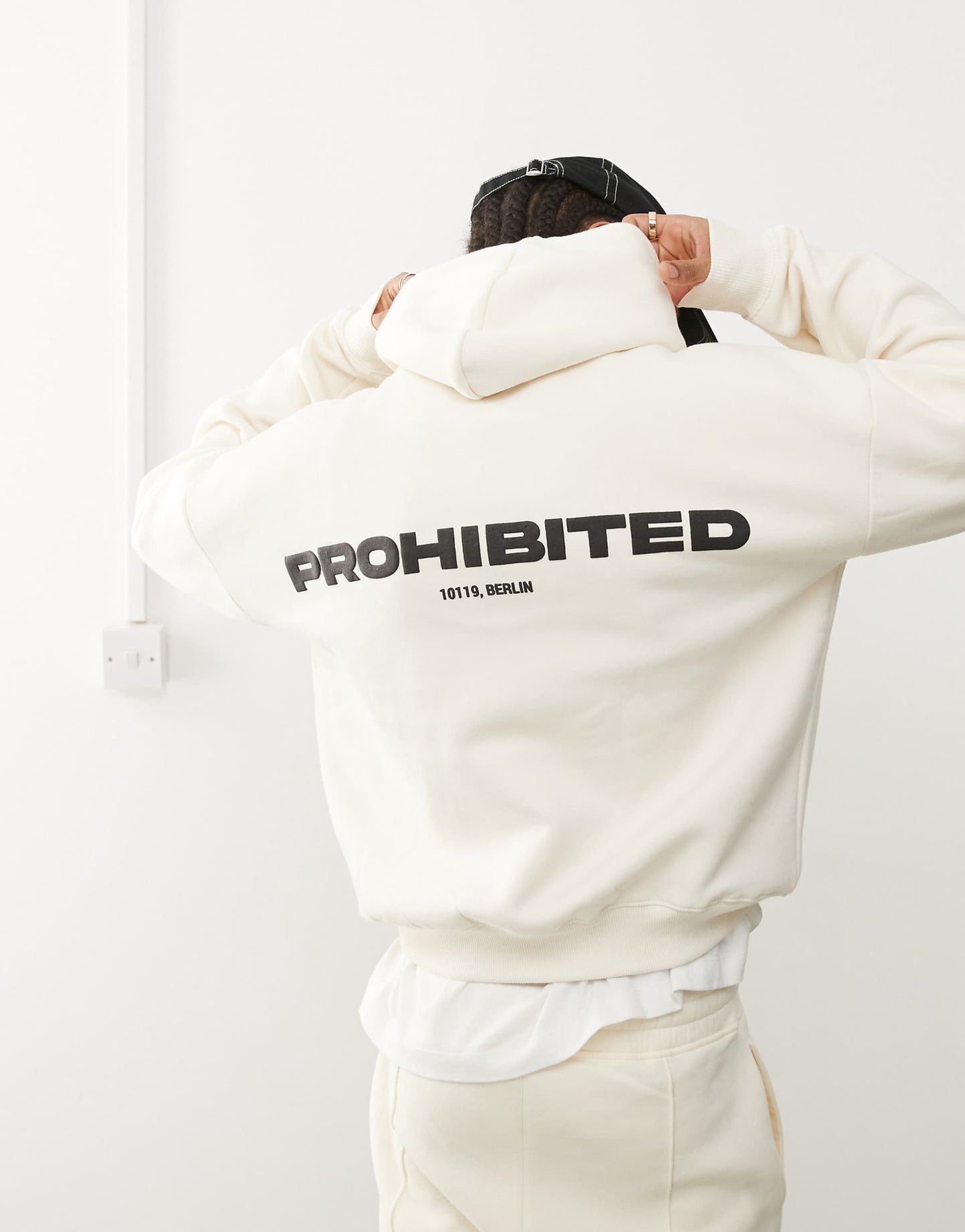 Back Print Logo 360Gsm Hoodie