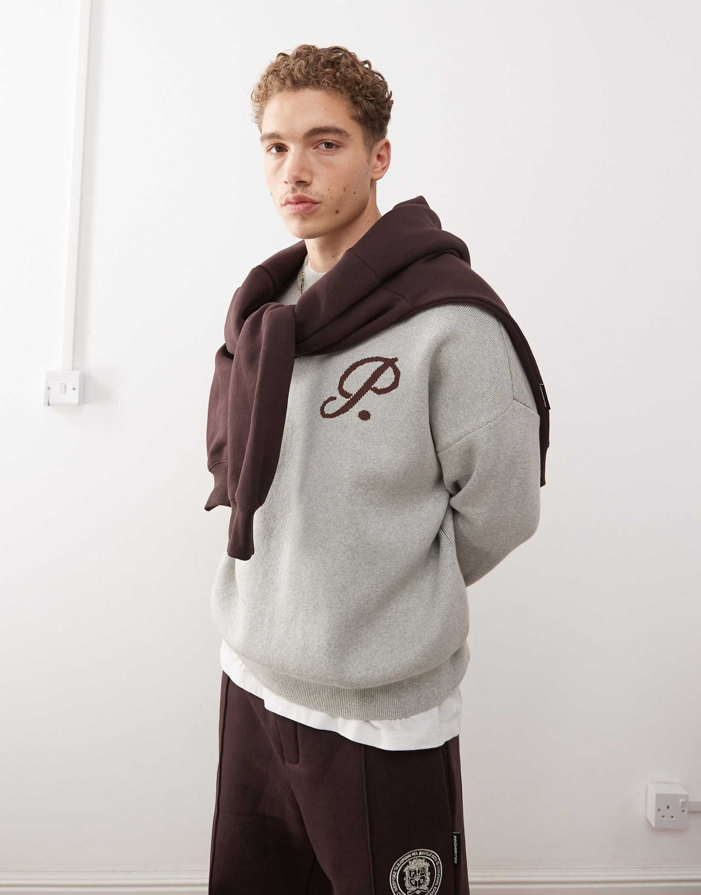 Logo Detail Knitted Jumper