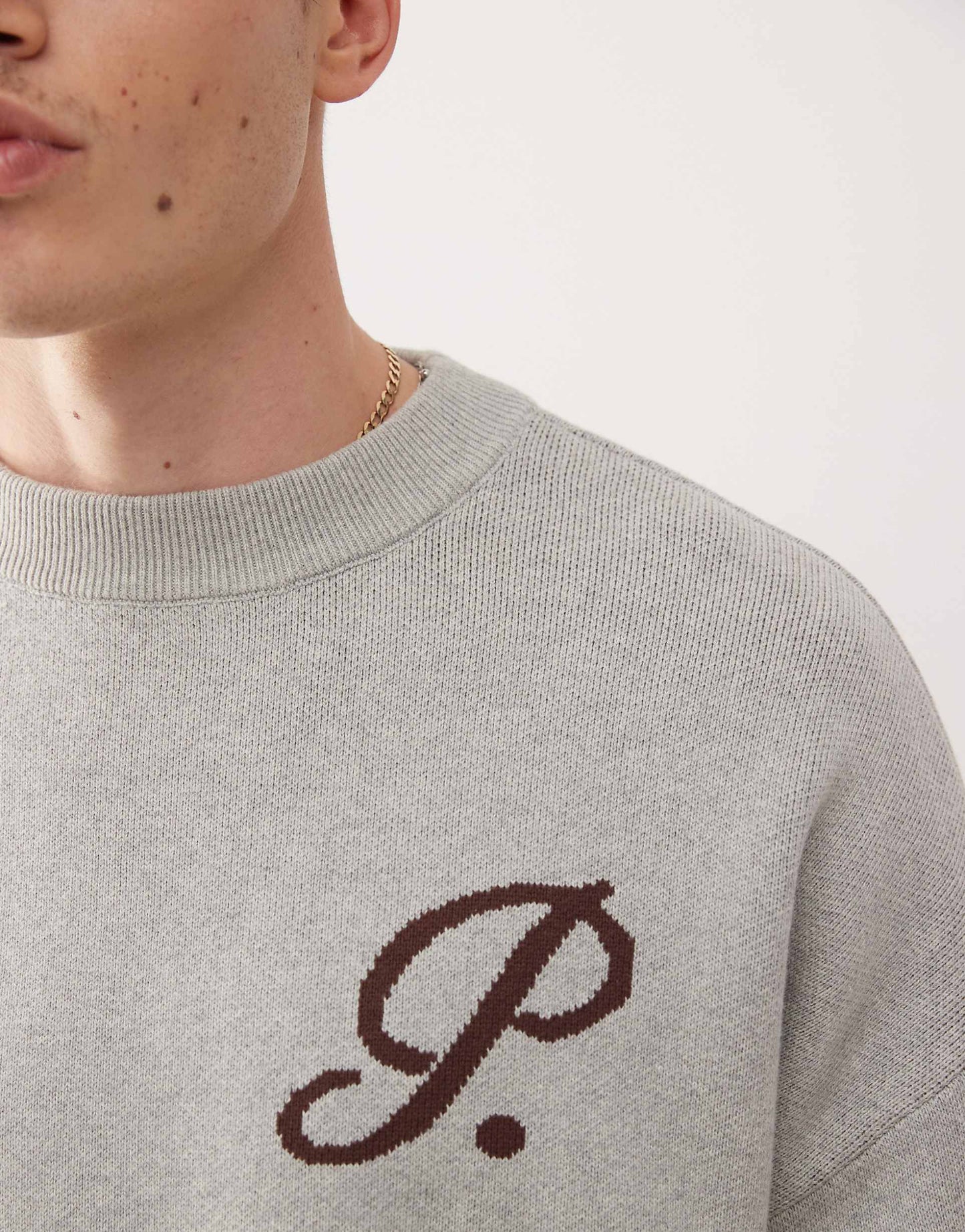 Logo Detail Knitted Jumper