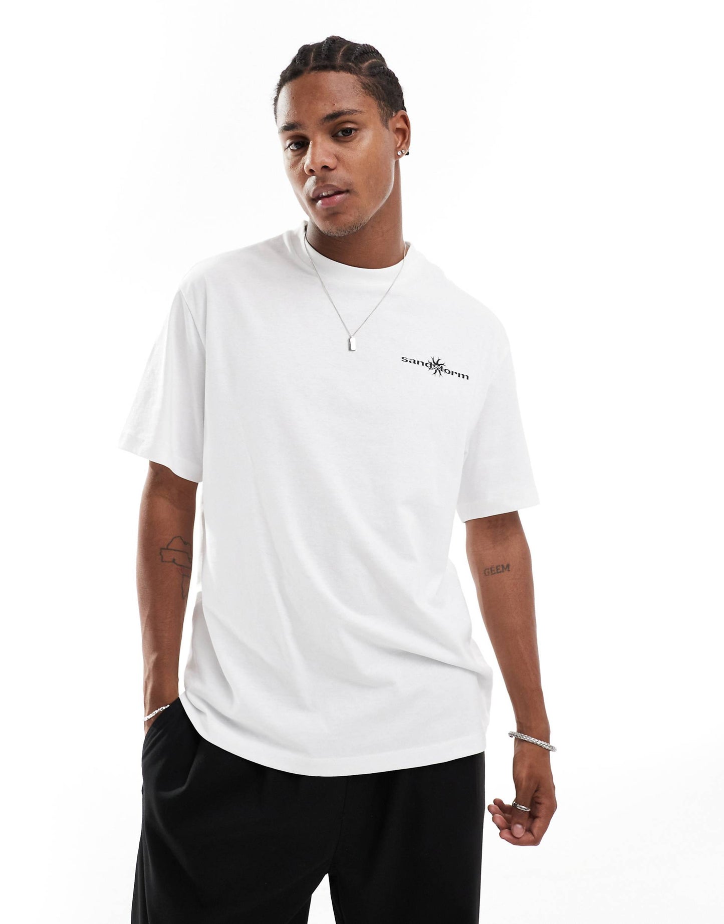 Boxy Fit Sandstorm Printed T-Shirt