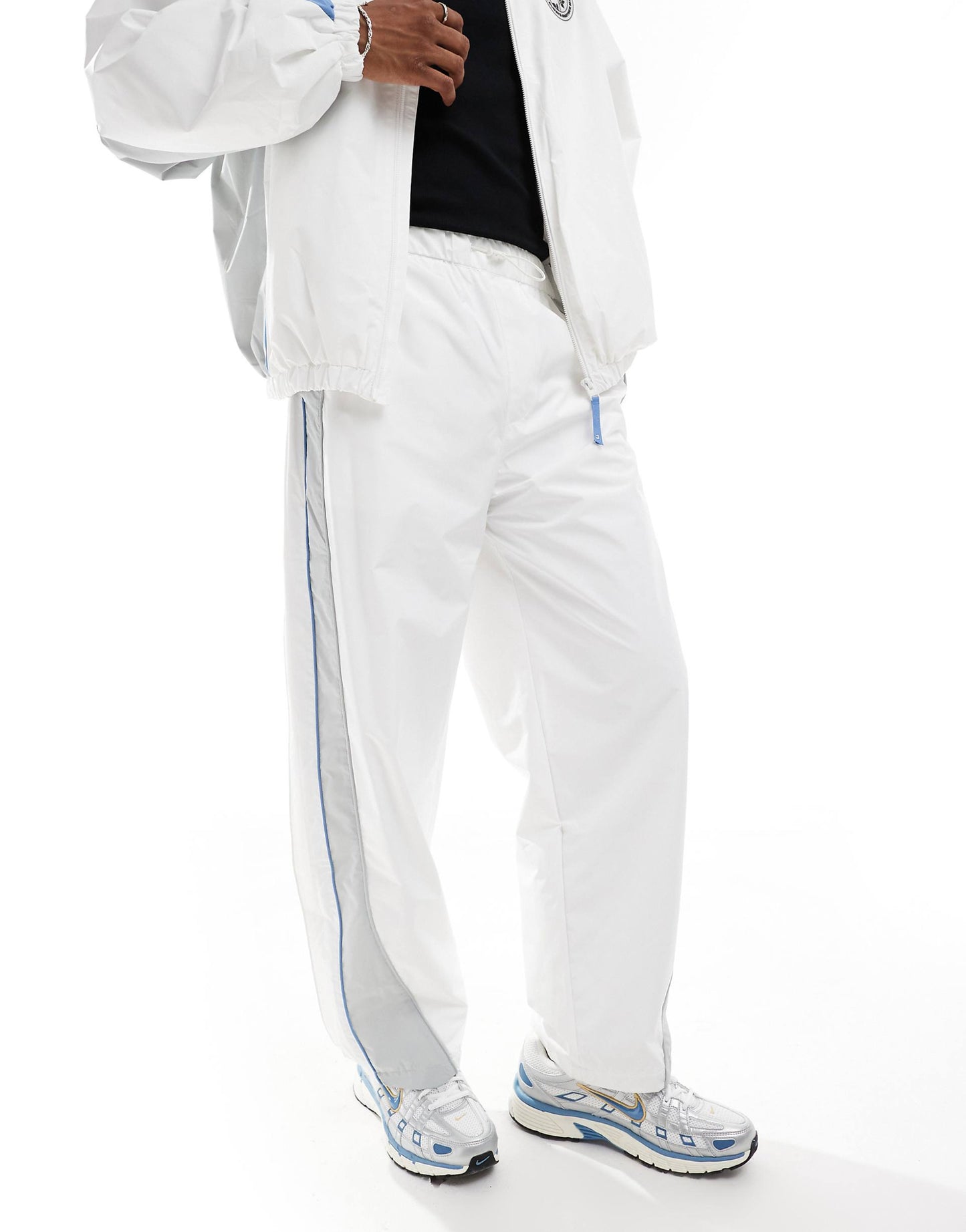 Sporty Panel Tracksuit Pants