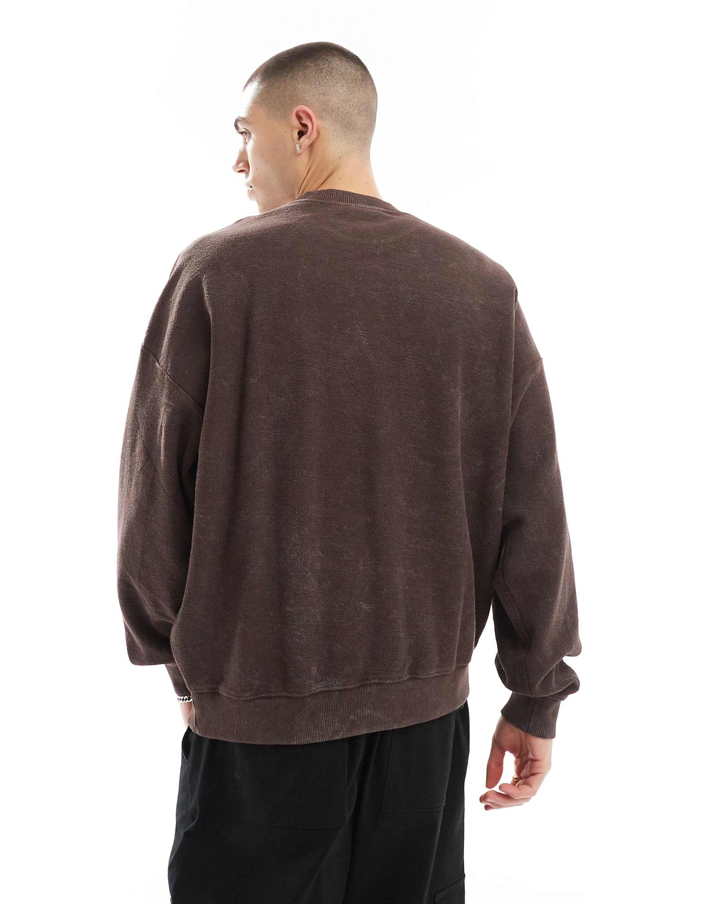 Textured Sweatshirt