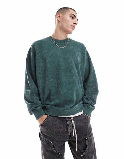 Textured Sweatshirt