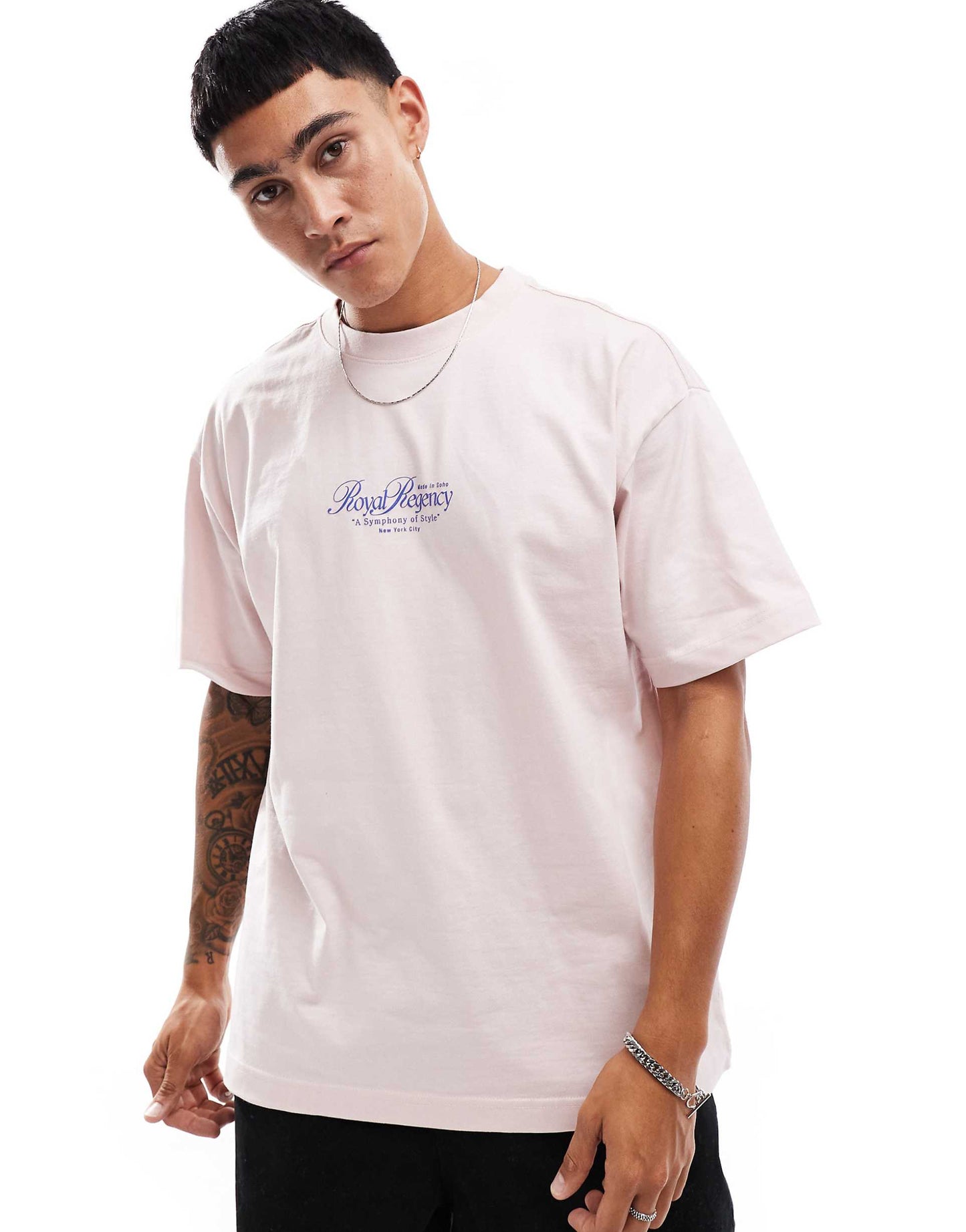 Box Fit Text T-Shirt