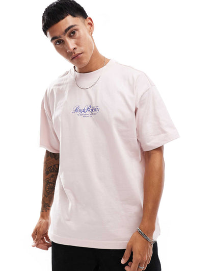 Box Fit Text T-Shirt