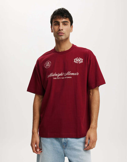 Box Fit Text T-Shirt