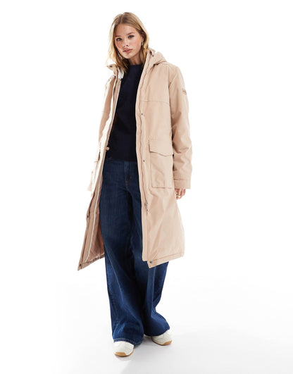 Women'S Yarli Waterproof Longline Jacket