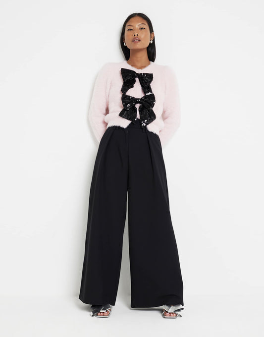 Petite Wide Leg Trouser