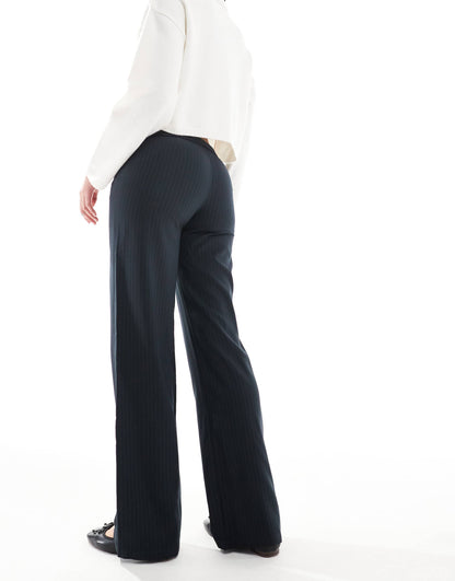 Tall Wide Leg Trouser With Pocket Detail