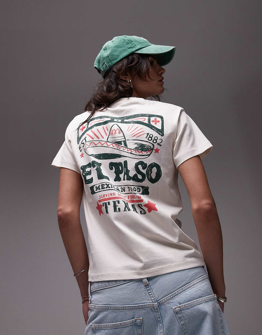 Graphic Texas El Paso Boxy Tee