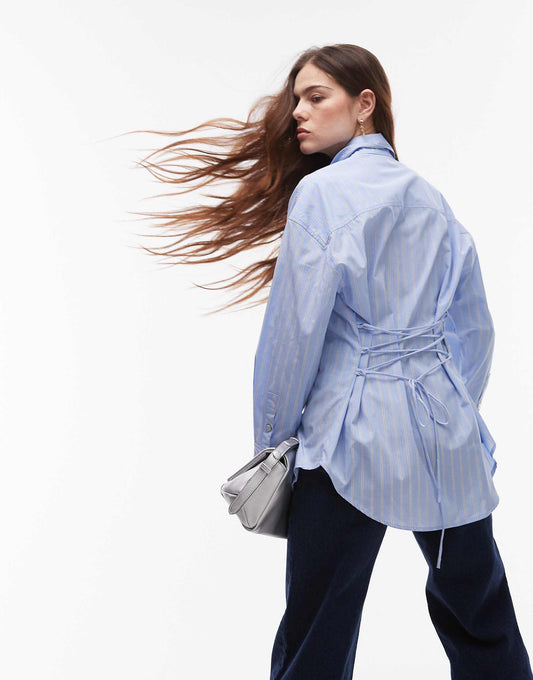 Jules Tailored Striped Shirt