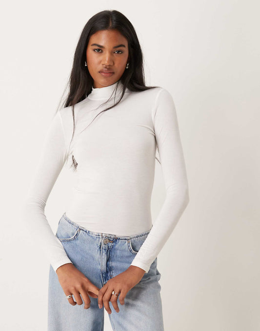 High Neck Soft Touch Top
