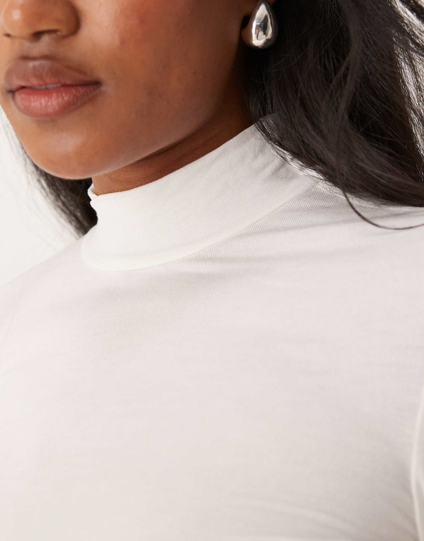 High Neck Soft Touch Top