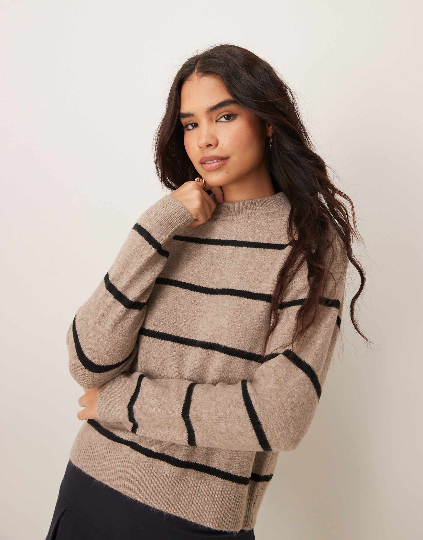 High Neck Soft Jumper