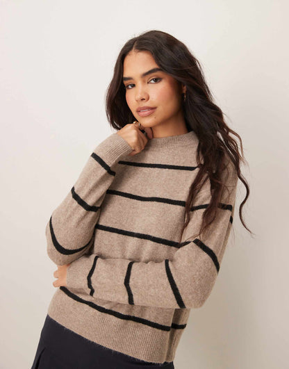 High Neck Soft Jumper