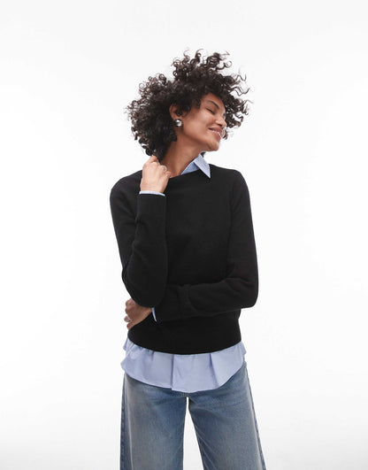 Cashmere Round Neck Jumper