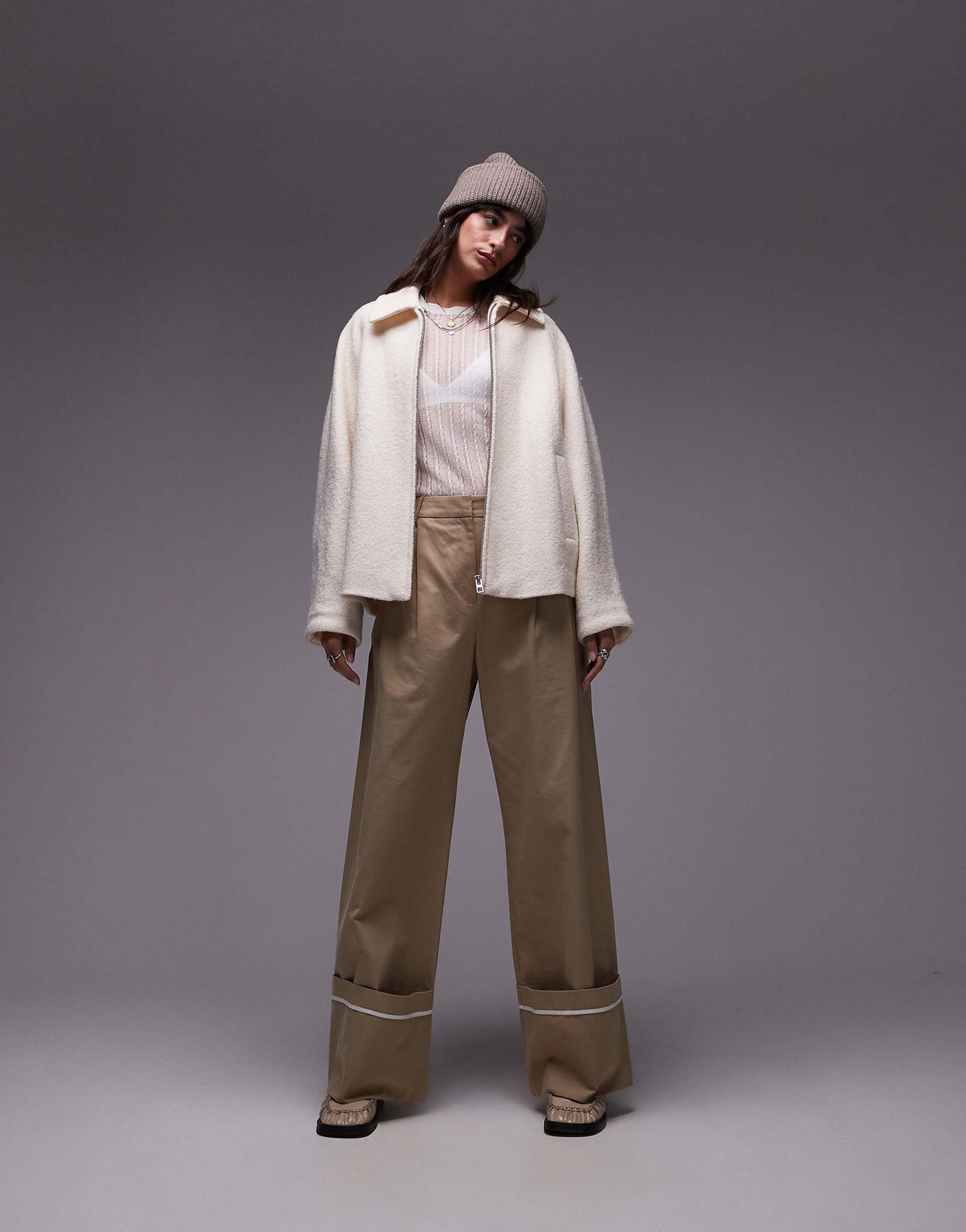 Felted Bomber Jacket