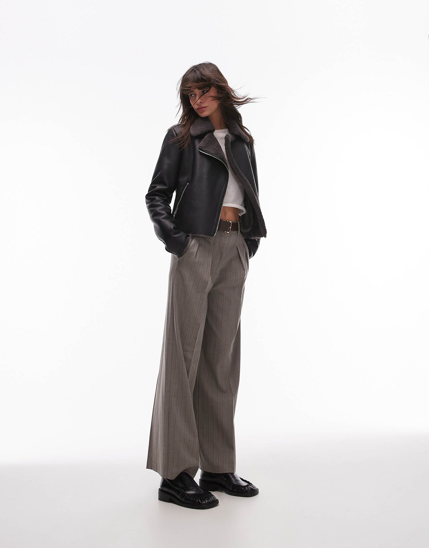 Shearling Aviator Jacket