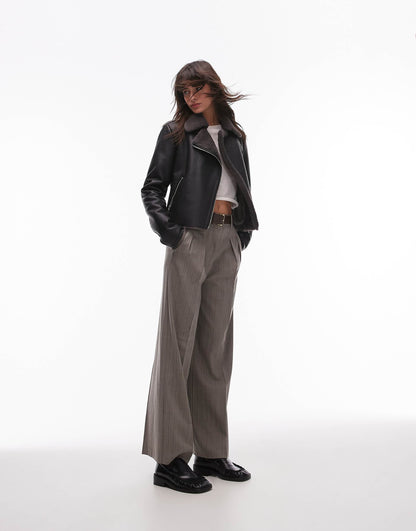 Shearling Aviator Jacket