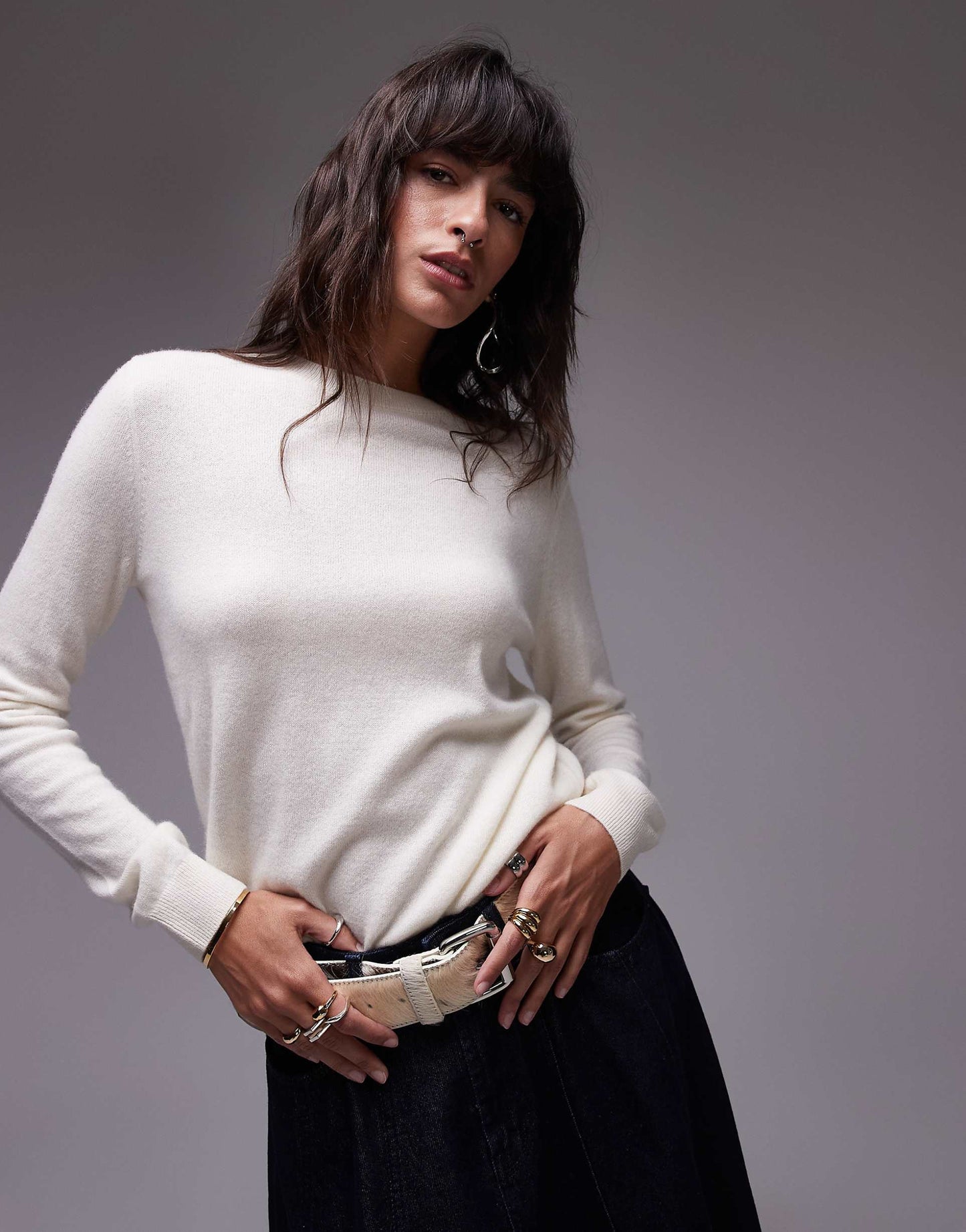 Cashmere Round Neck Jumper