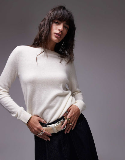 Cashmere Round Neck Jumper