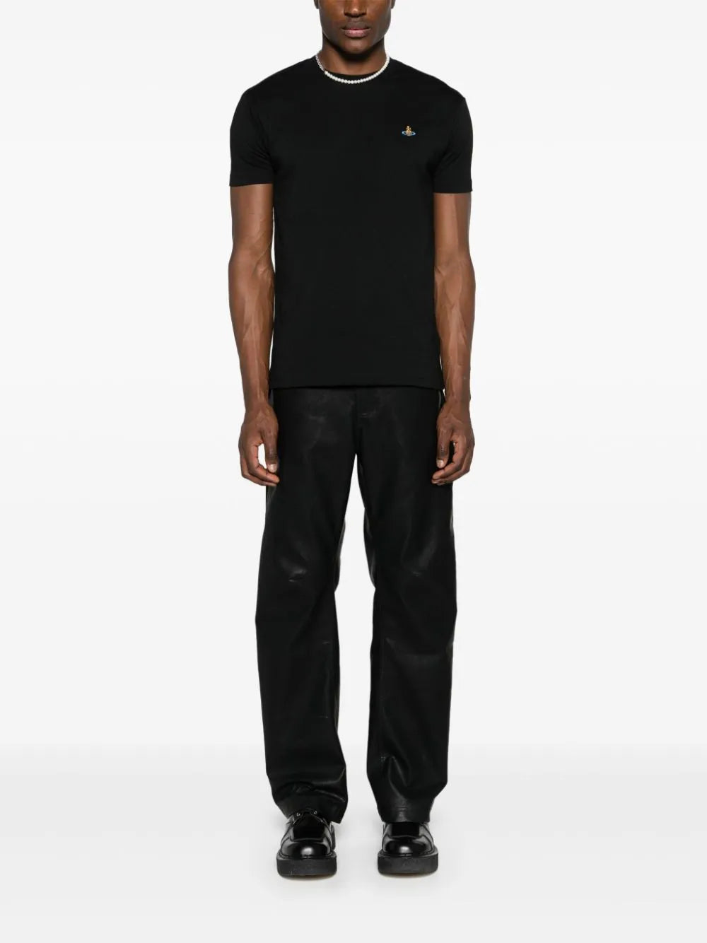 Orb-Embroidered Cotton T-Shirt