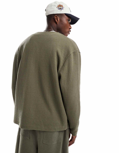 Oversized Jersey Cardigan