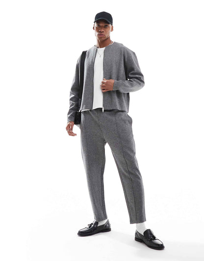 Co-Ord Zip Through Cardigan Sweatshirt