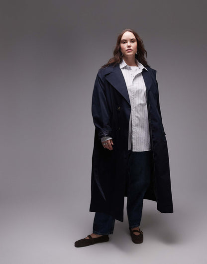 Curve Trench Coat