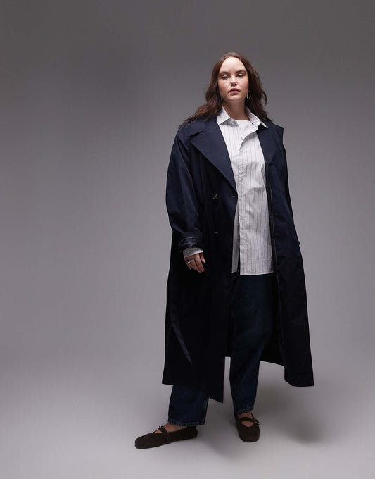 Curve Trench Coat