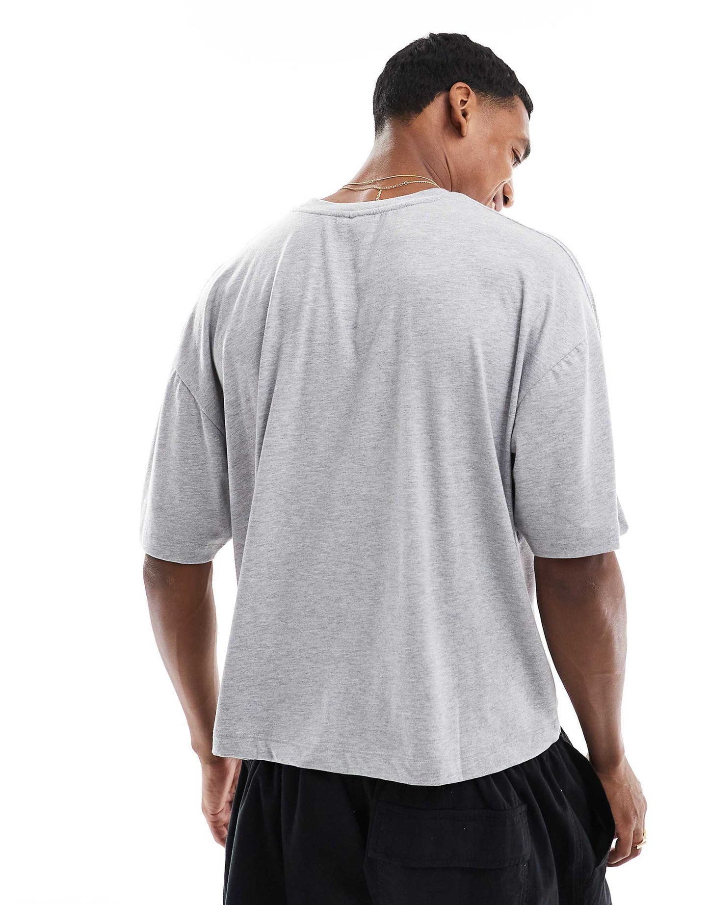 Oversized Boxy T-Shirt With Pintuck Detail