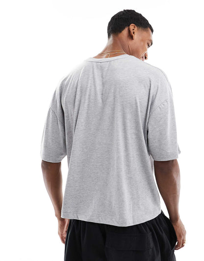 Oversized Boxy T-Shirt With Pintuck Detail