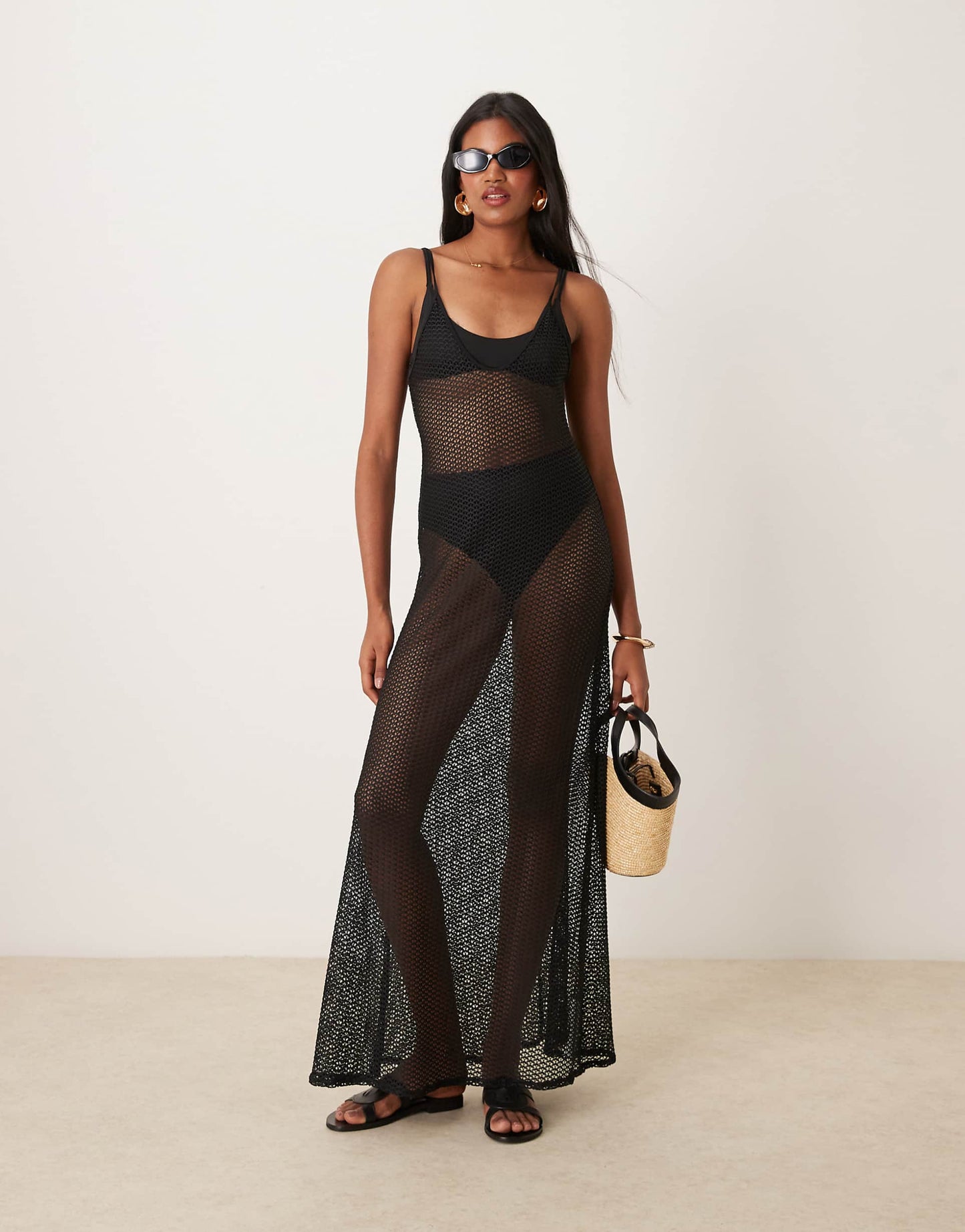 Knit Maxi Beach Dress