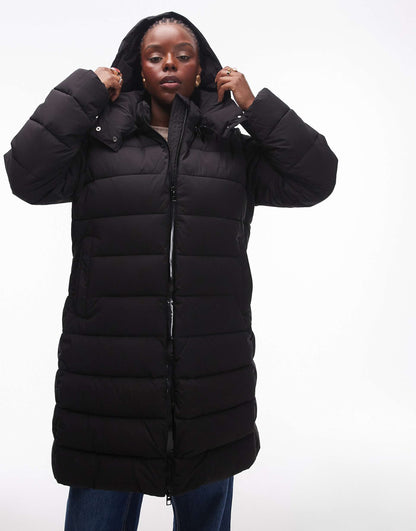 Curve Hooded Puffer Jacket