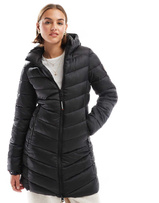 Hooded Fuji Mid Padded Jacket