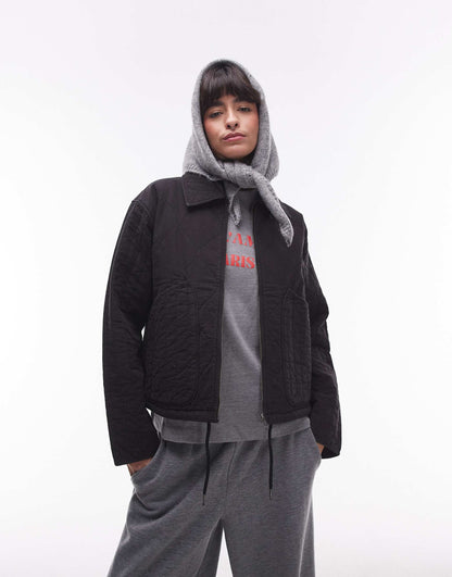 Liner Jacket With Quilting