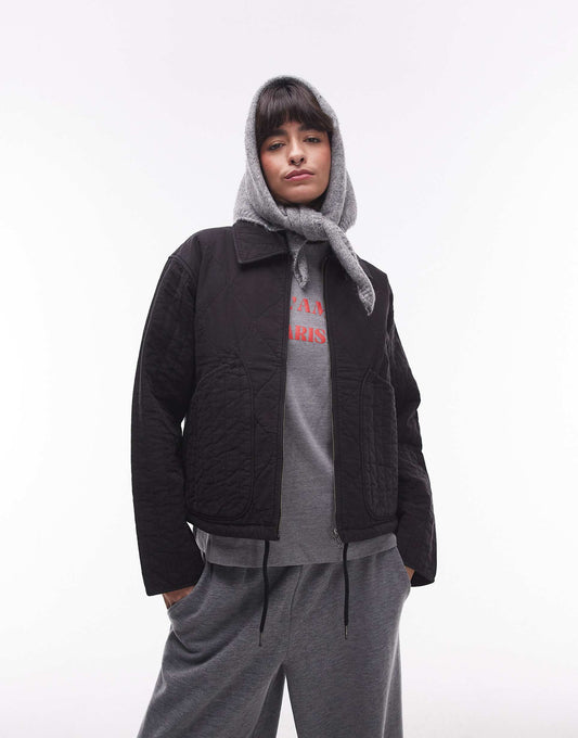 Liner Jacket With Quilting