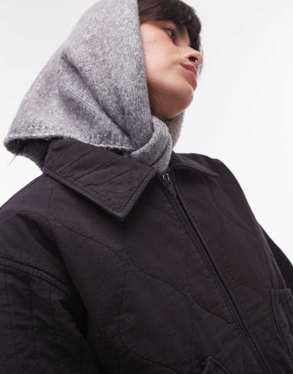 Liner Jacket With Quilting