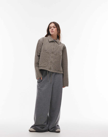 Liner Jacket With Quilting