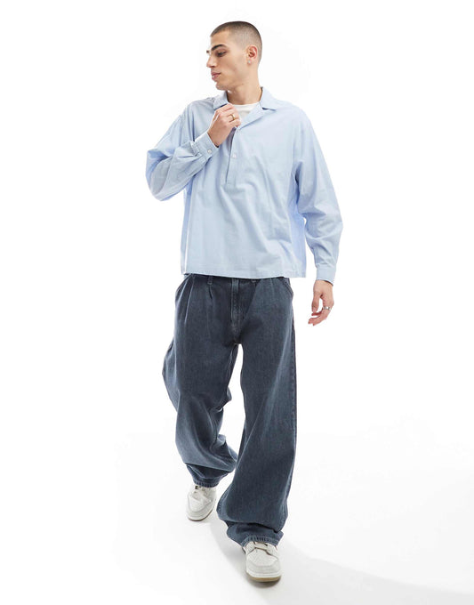 Co-Ord Cotton Oversized Shirt